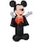 3.5" Airblown® Inflatable Halloween Vampire Mickey Mouse